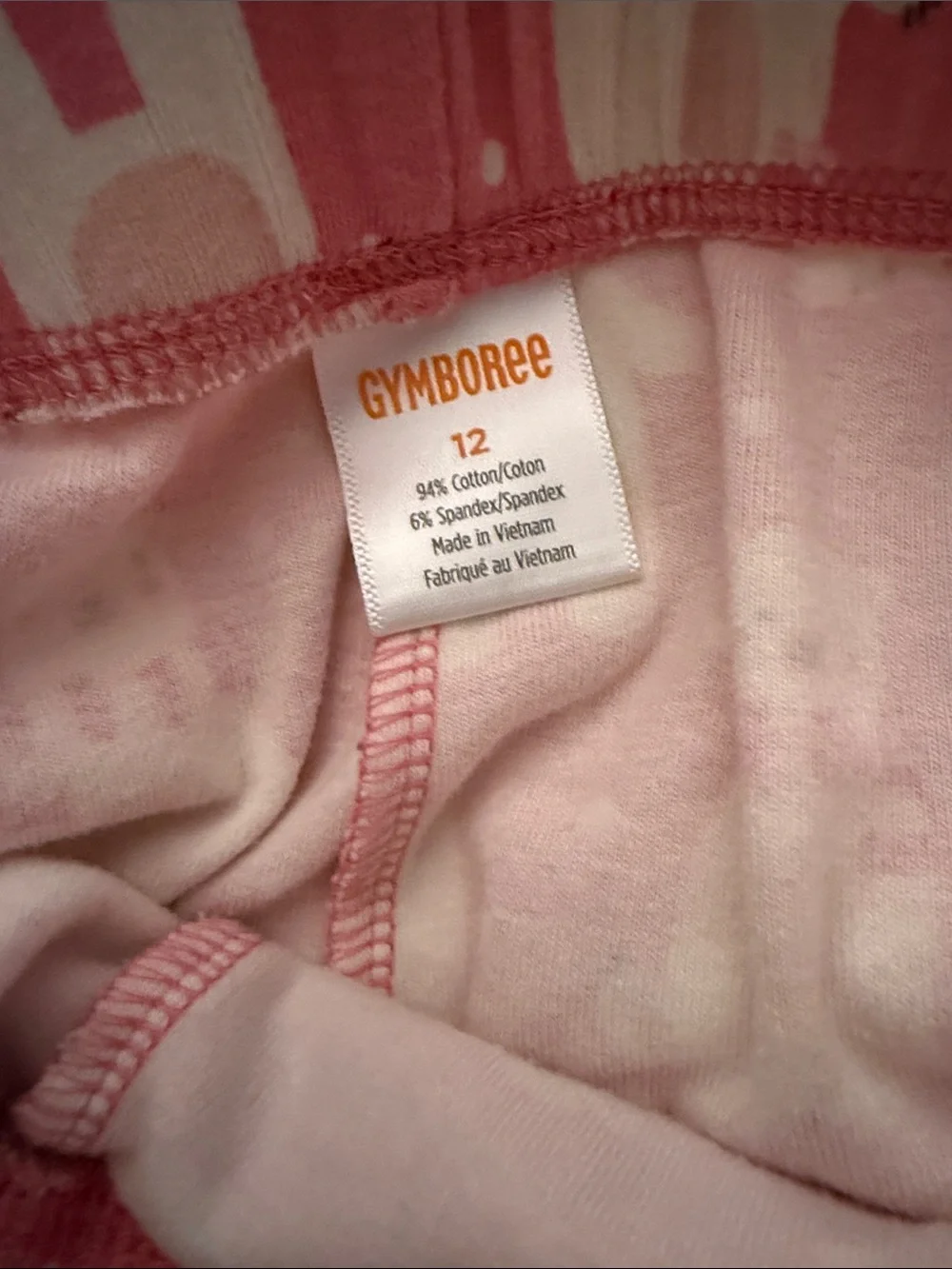 Gymboree Pink Polar Bear Print Leggings